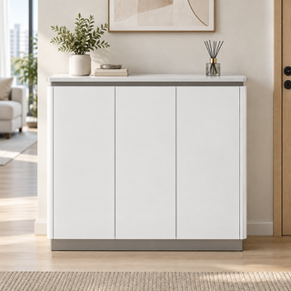 Querivia 3-Door Shoe Cabinet (105cm)