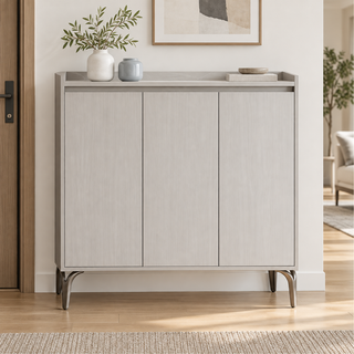 Velmelle 3-Door Shoe Cabinet