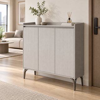 Velmelle 3-Door Shoe Cabinet