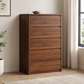 Damarion Wooden Chest of Drawer (5 Drawers)
