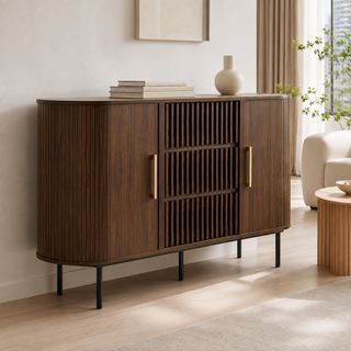 Valoria Wooden Buffet Hutch