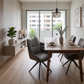 Gavira Swivel Dining Chair