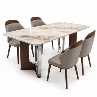 Holvessa Marble Dining Table