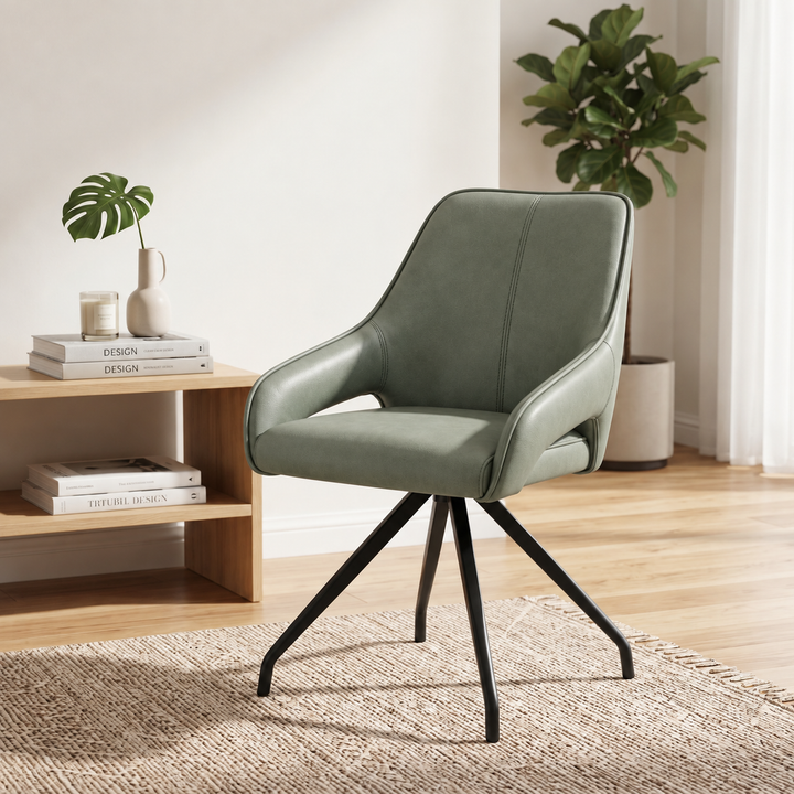 Norlian Leather Dining Chair