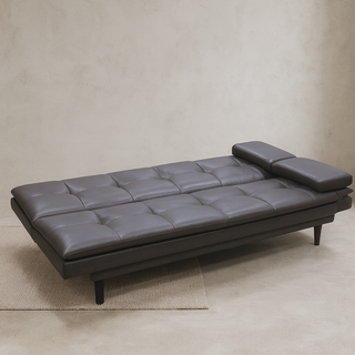 Cole Faux Leather Sofa Bed