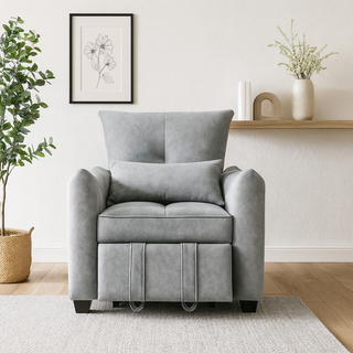 Melure Fabric Sofa Bed (83cm)