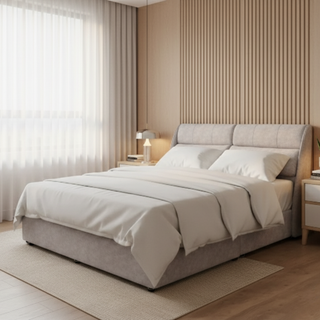 Denor Fabric Bed Frame by Esteller (Pet Friendly & Easy Clean)