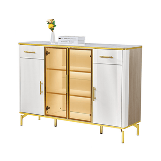 Megafurniture | Maurille II Buffet Hutch (140cm) | Sideboard