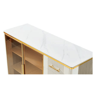 Megafurniture | Maurille II Buffet Hutch (140cm) | Sideboard
