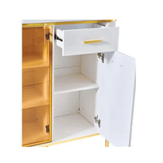 Megafurniture | Maurille White Buffet Hutch (140cm) | Sideboard