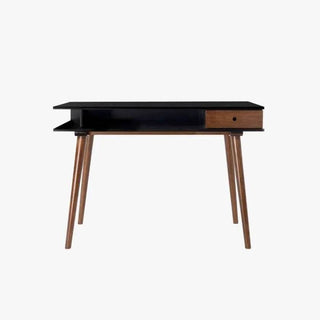 Megafurniture | Medora Black Wooden Study Table | Study Table