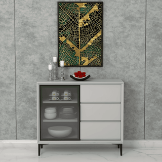 Megafurniture | Milton Junior Buffet Hutch | Sideboard