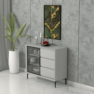 Megafurniture | Milton Junior Buffet Hutch | Sideboard