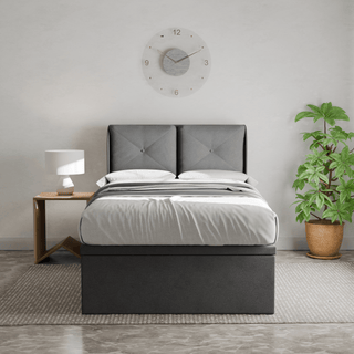 Megafurniture | Mohave Fabric Storage Bed (Water Repellent) | Storage Bed