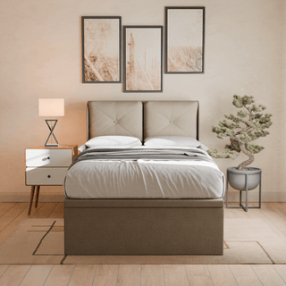 Megafurniture | Mohave Fabric Storage Bed (Water Repellent) | Storage Bed