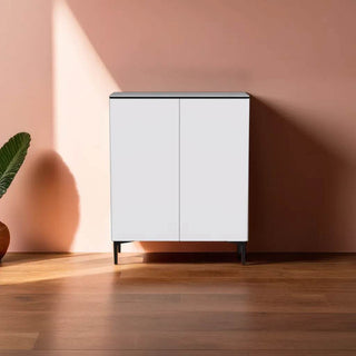 Megafurniture | Musto Sintered Stone 2 Door Shoe Cabinet | Shoe Cabinet