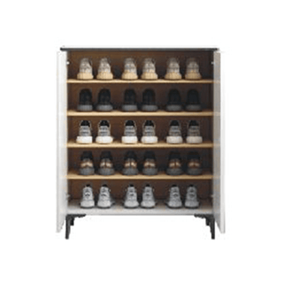 Megafurniture | Musto Sintered Stone 2 Door Shoe Cabinet | Shoe Cabinet
