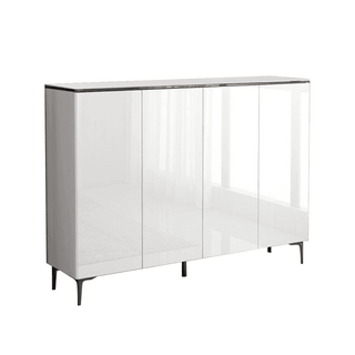 Megafurniture | Musto Sintered Stone 4 Door Shoe Cabinet | Shoe Cabinet