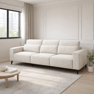 Shoalis Fabric Adjustable Backrest Sofa by Esteller (Pet Friendly & Easy Clean)