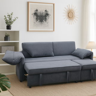 Relecee Fabric Sofa Bed by Esteller (Pet Friendly & Easy Clean)