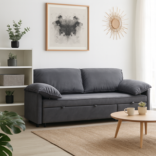 Relecee Fabric Sofa Bed by Esteller (Pet Friendly & Easy Clean)