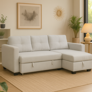 Marion Storage Sofa Bed (219cm)