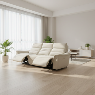 Avira Fabric Recliner Sofa by Esteller (Pet Friendly & Easy Clean)