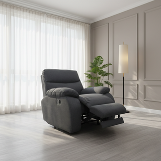 Cynric Fabric Recliner Sofa by Esteller (Pet Friendly & Easy Clean)