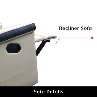 Cynric Fabric Recliner Sofa by Esteller (Pet Friendly & Easy Clean)