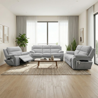 Belric Fabric Recliner Sofa by Esteller (Pet Friendly & Easy Clean)