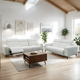 Havos Fabric Recliner Sofa by Esteller (Pet Friendly & Easy Clean)