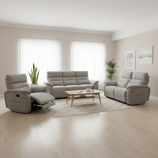 Xyvon Fabric Recliner Sofa by Esteller (Pet Friendly & Easy Clean)