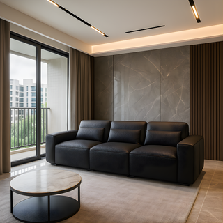 Istra Genuine Leather Sectional Sofa by Esteller