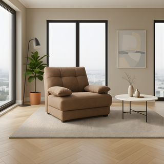 Brynnor Fabric Adjustable Armrest Sofa by Esteller