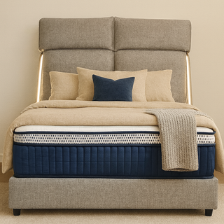 Trinden Fabric Bed Frame (Pet Friendly & Night Light)