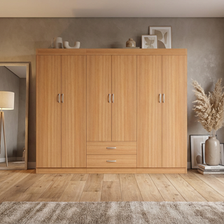 Quinton 6 Door Open Wardrobe