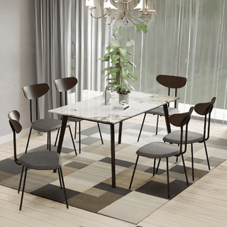Megafurniture | Nereus II Ceramic Dining Set (1+6) | Dining Set