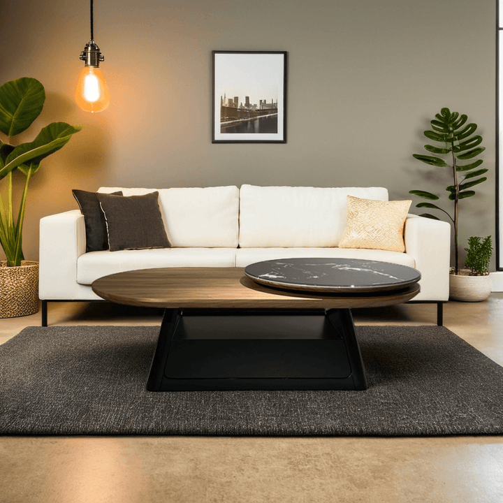 Megafurniture | Olene Wooden Coffee Table (120cm) | Coffee Table