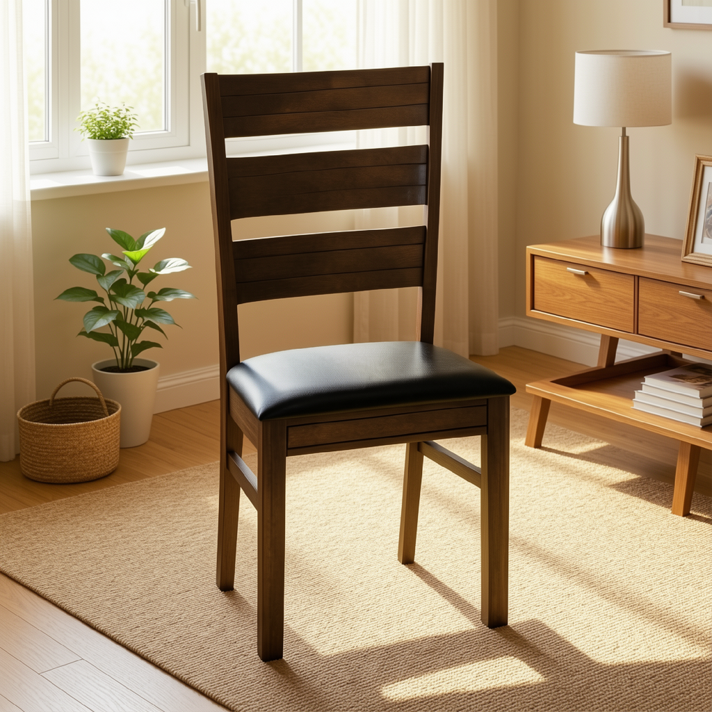 Paccia Wooden Dining Chair – Megafurniture
