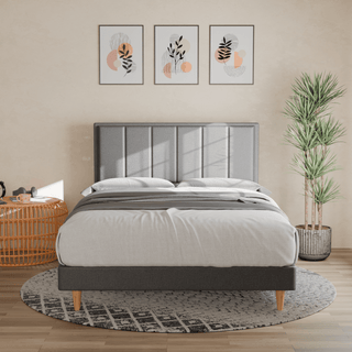 Megafurniture | Penny Fabric Bed Frame | Storage Bed