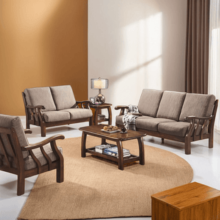 Megafurniture | Percival Wooden Sofa | Wooden Sofa