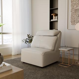 Havor Fabric Adjustable Headrest Sofa by Esteller (Pet Friendly & Easy Clean)