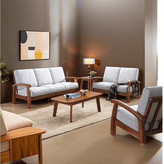 Megafurniture | Quinlan Wooden Sofa | Wooden Sofa