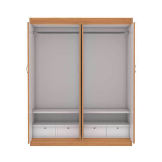 Megafurniture | Quinn 4 Door Open Wardrobe | Open Door Wardrobe
