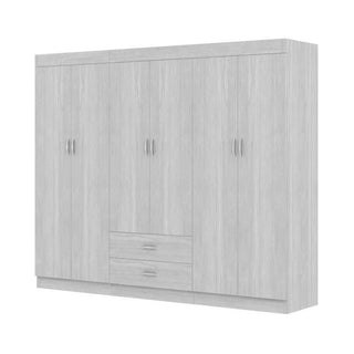 Megafurniture | Quinton 6 Door Open Wardrobe | Open Door Wardrobe