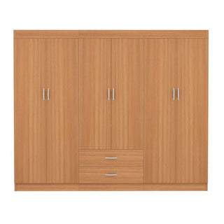 Megafurniture | Quinton 6 Door Open Wardrobe | Open Door Wardrobe