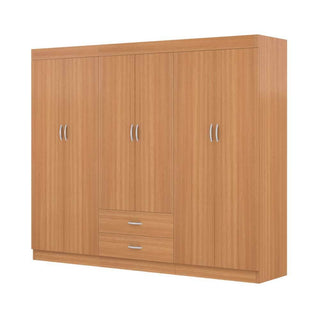 Megafurniture | Quinton 6 Door Open Wardrobe | Open Door Wardrobe
