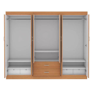 Megafurniture | Quinton 6 Door Open Wardrobe | Open Door Wardrobe