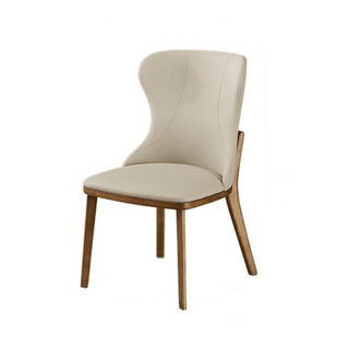 Megafurniture | Romiu Faux Leather Ash Wood Dining Chair (Pet Friendly) | Dining Chair