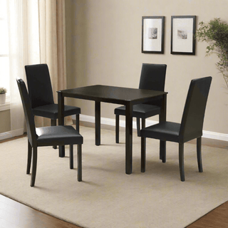 Megafurniture | Ruelle II Wooden Dining Set (1+4) | Dining Set